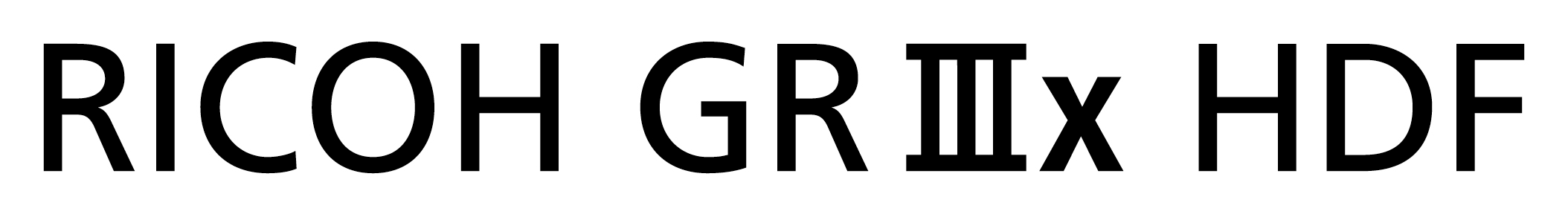 Ricoh GR IIIx · 공식 제품 이미지